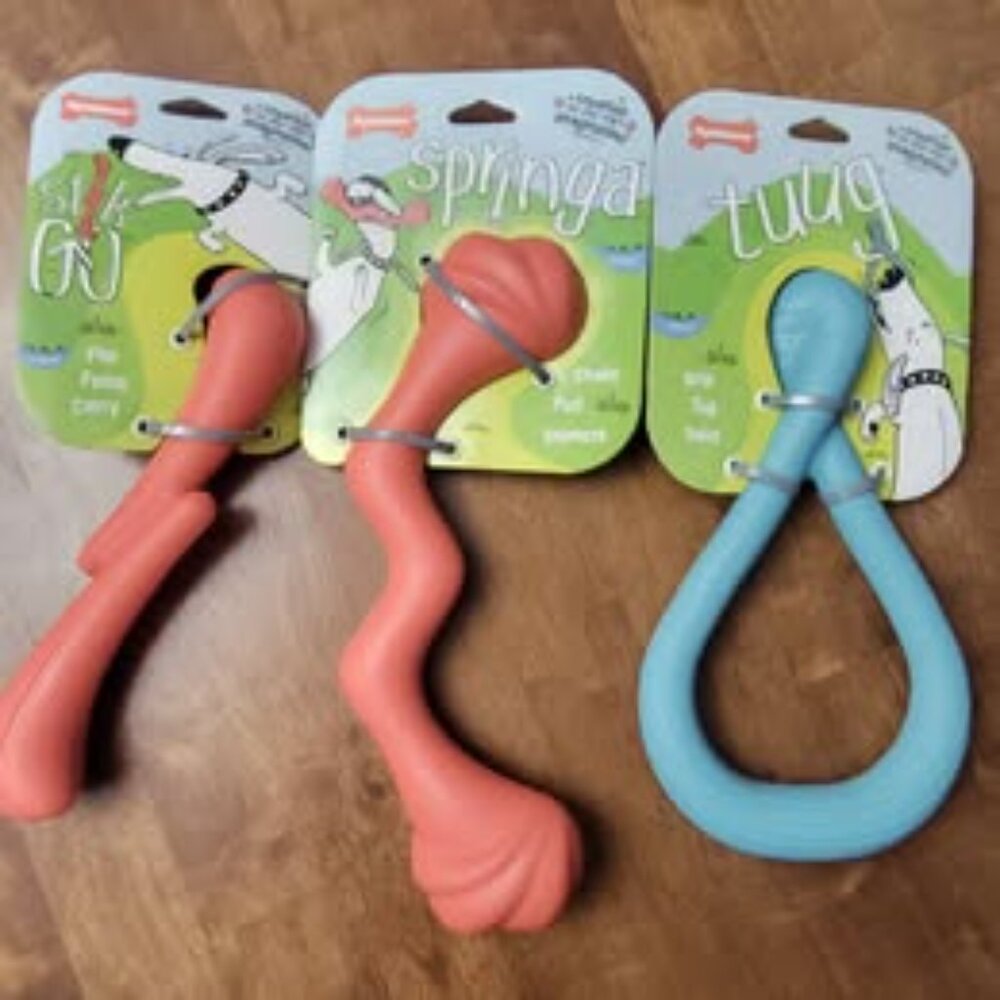 Nylabone ~ Set of 3 Dog Toys ~ NWT - Picture 2 of 7